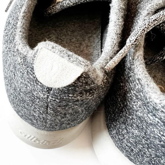 Allbirds Gray Wool Runners Trainers Women’s‎ Size 9 Lace Up Comfortable Shoes - Picture 5 of 10